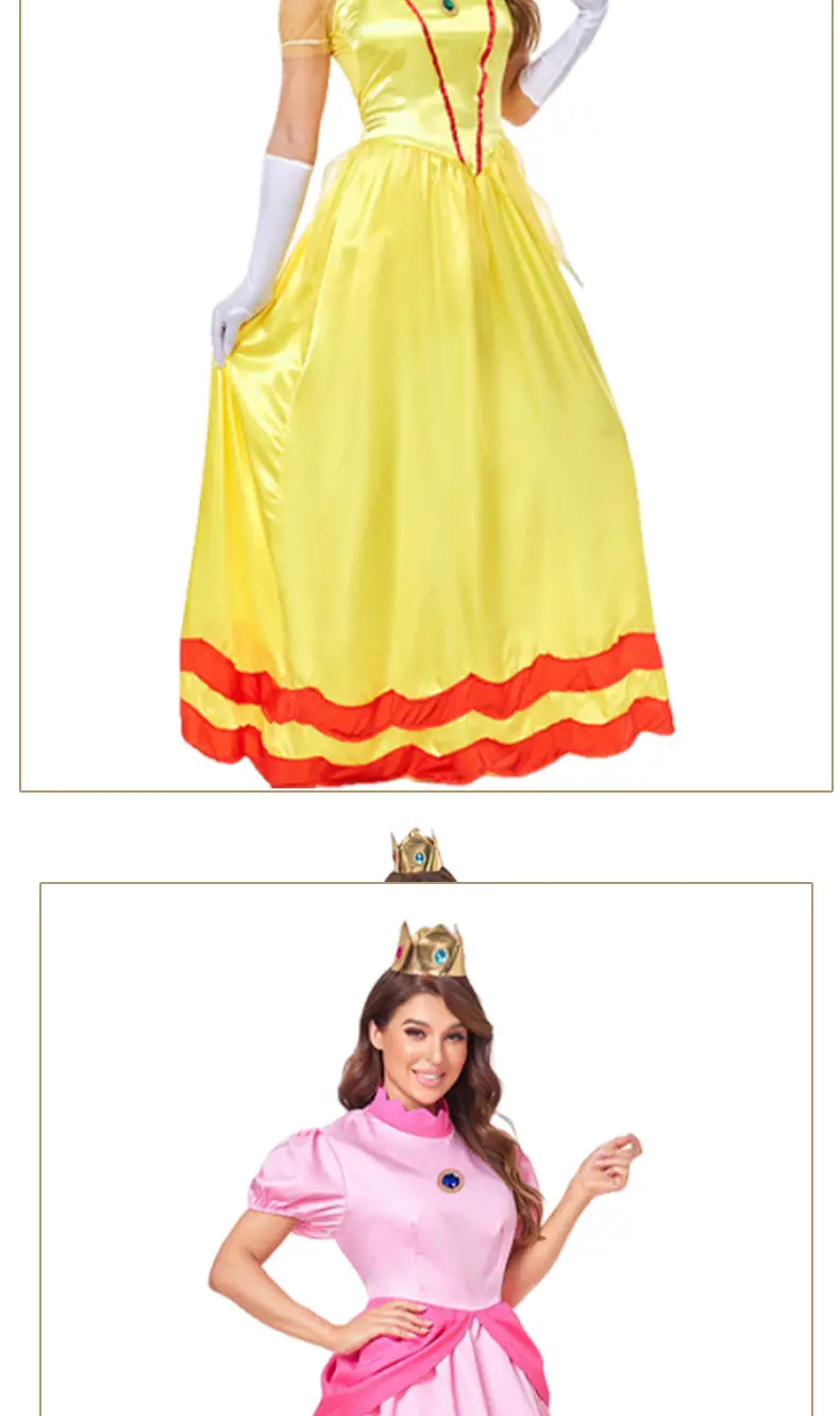 Halloween Costume Snow White Dress Adult Women's Party Cinderella Sleeping Beauty Fairy Tale Costume — feature 5
