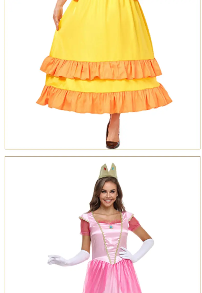 Halloween Costume Snow White Dress Adult Women's Party Cinderella Sleeping Beauty Fairy Tale Costume — feature 9