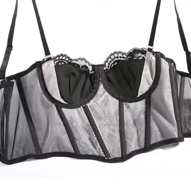 Black Lace Underwear Set for Women — feature 6