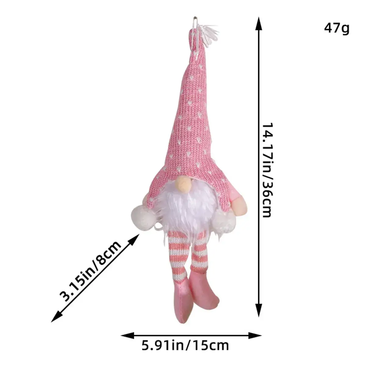Christmas Rudolph Doll with Light & Sequins - Image 10