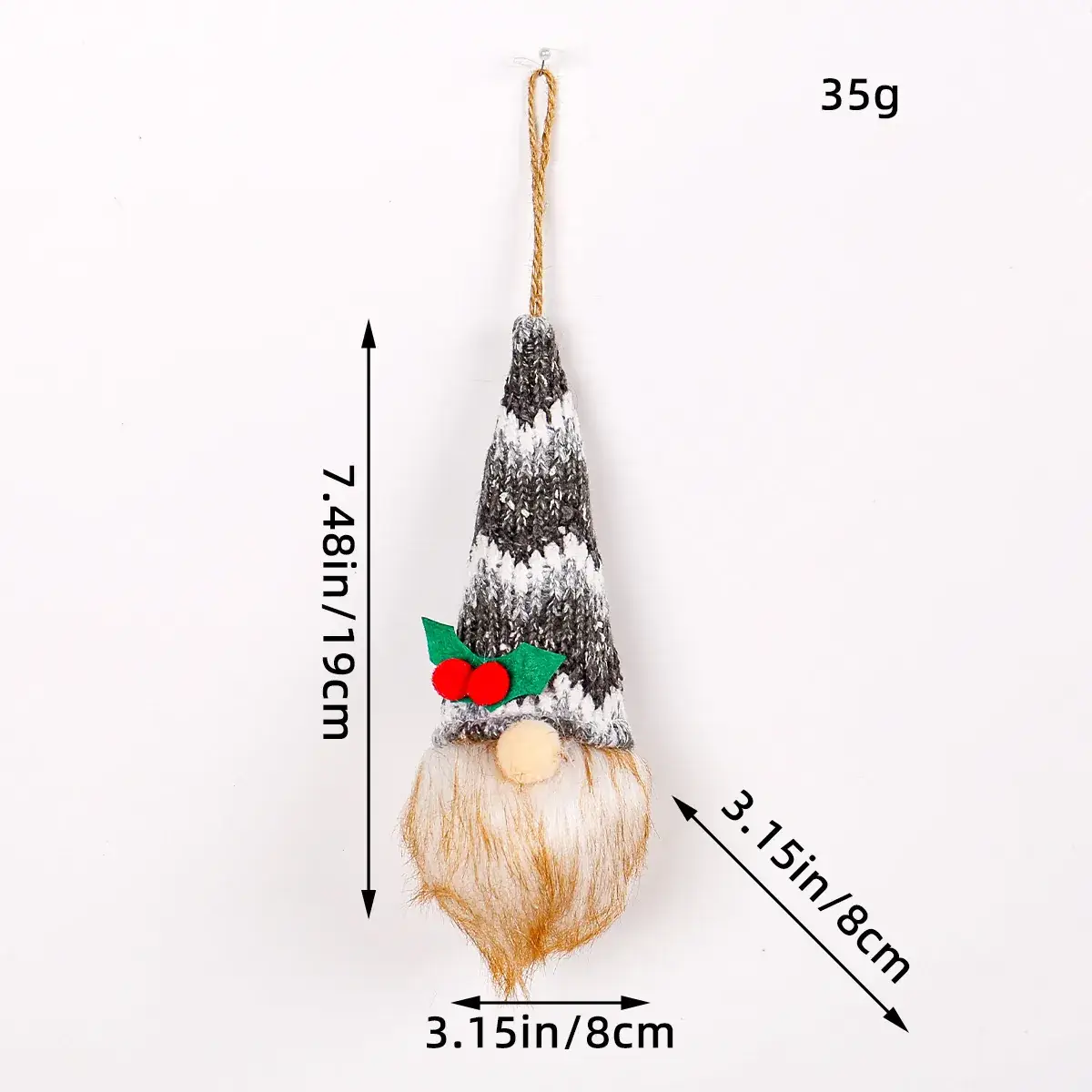 Christmas Rudolph Doll with Light & Sequins - Image 27