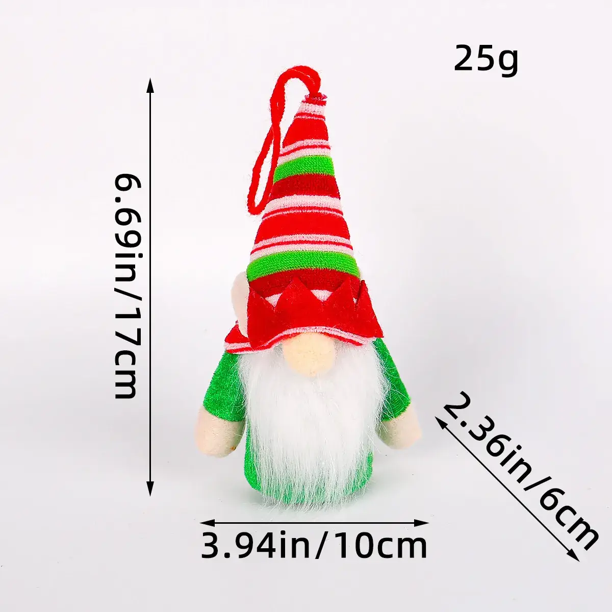 Christmas Rudolph Doll with Light & Sequins - Image 31