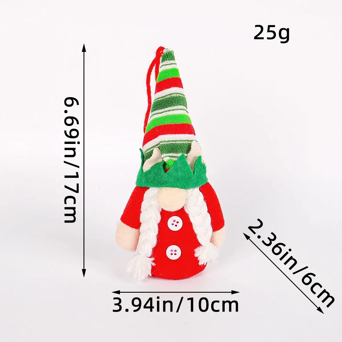 Christmas Rudolph Doll with Light & Sequins - Image 32