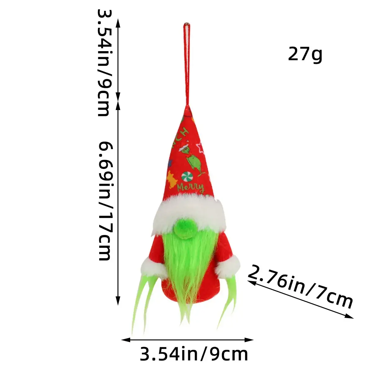 Christmas Rudolph Doll with Light & Sequins - Image 37