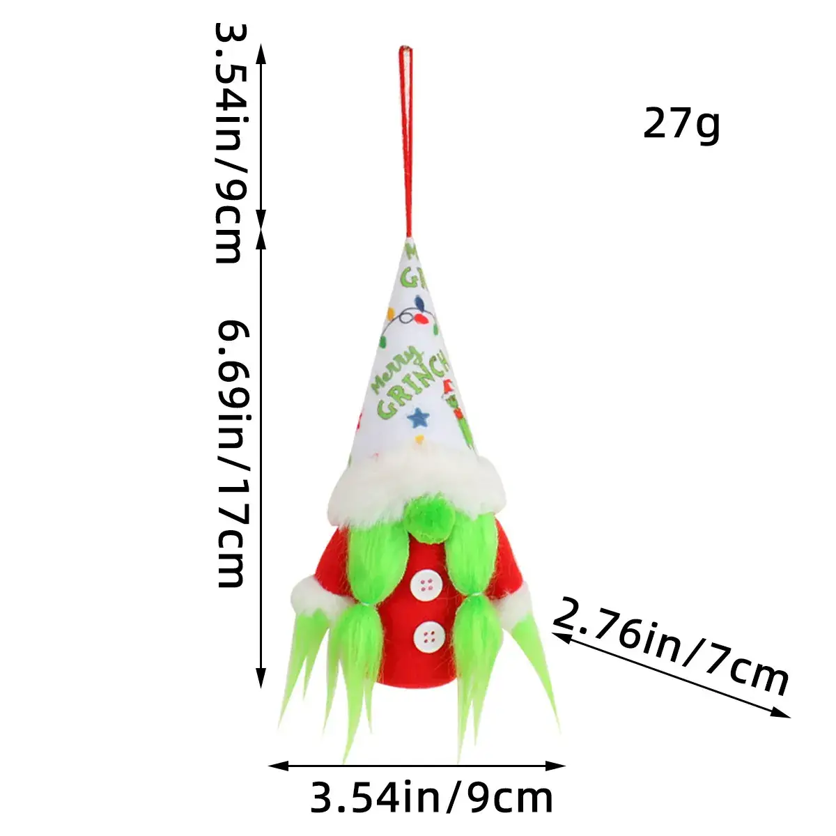 Christmas Rudolph Doll with Light & Sequins - Image 38