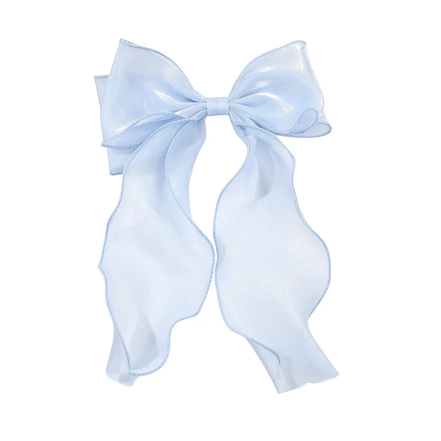 Blue Super Fairy Bow Hairpin for Girls - Image 18