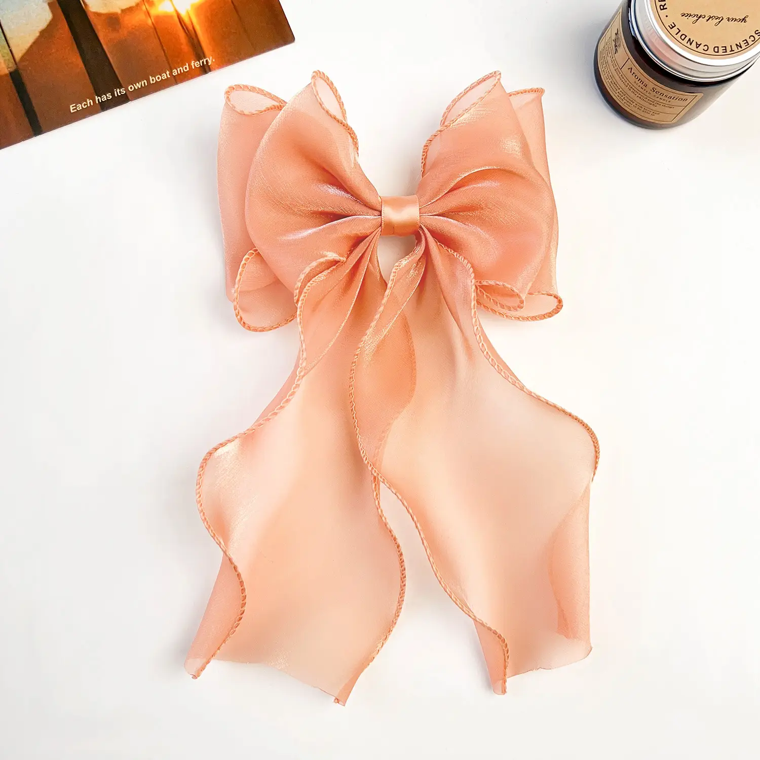Blue Super Fairy Bow Hairpin for Girls — feature 14