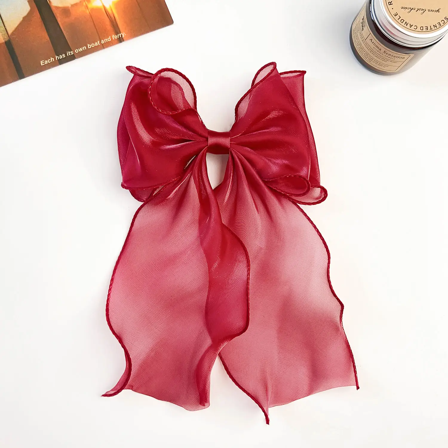 Blue Super Fairy Bow Hairpin for Girls — feature 16