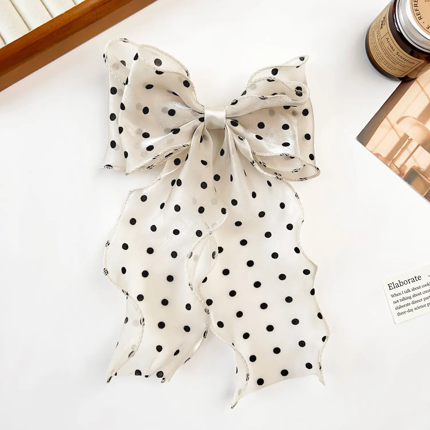 Blue Super Fairy Bow Hairpin for Girls - Image 13