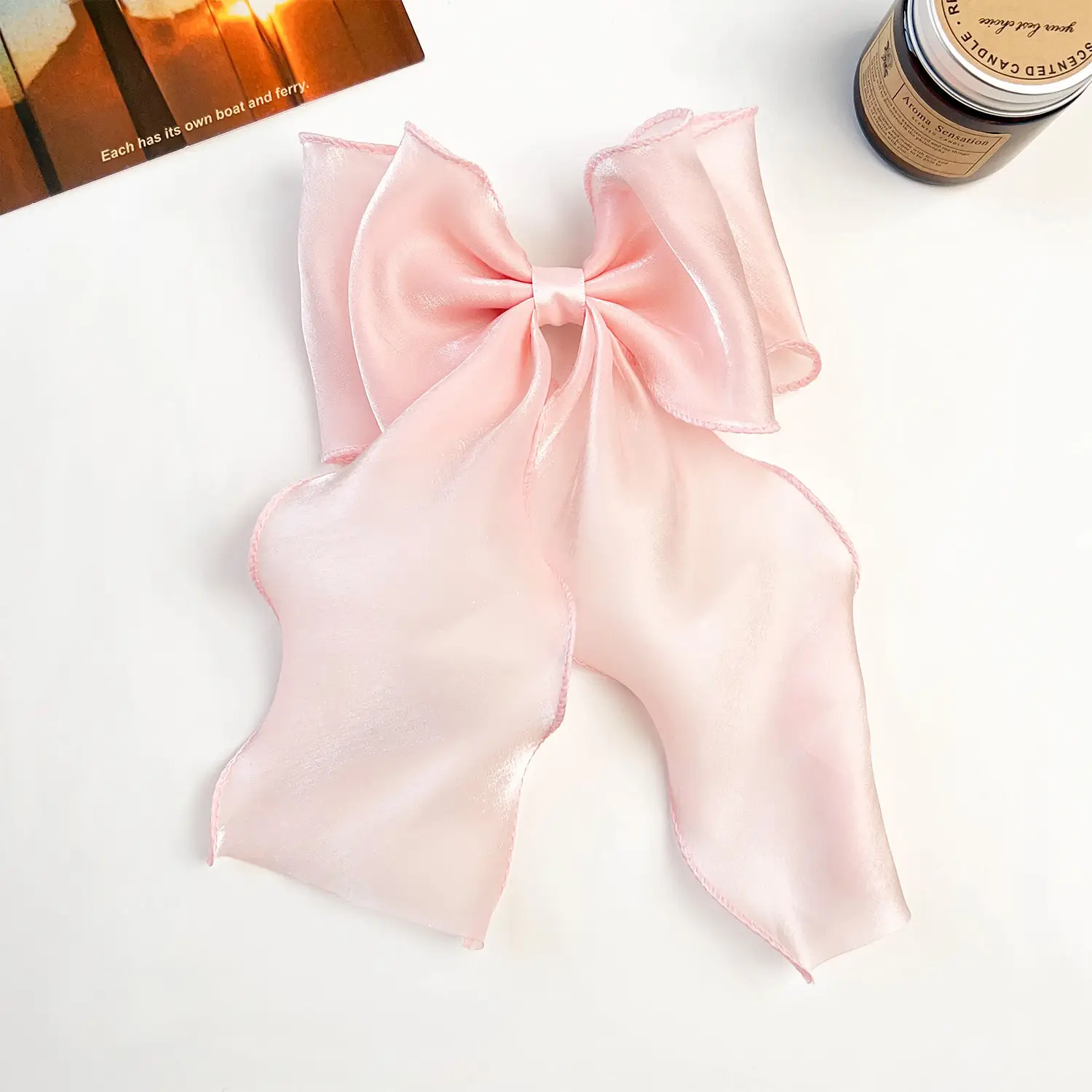 Blue Super Fairy Bow Hairpin for Girls - Image 7