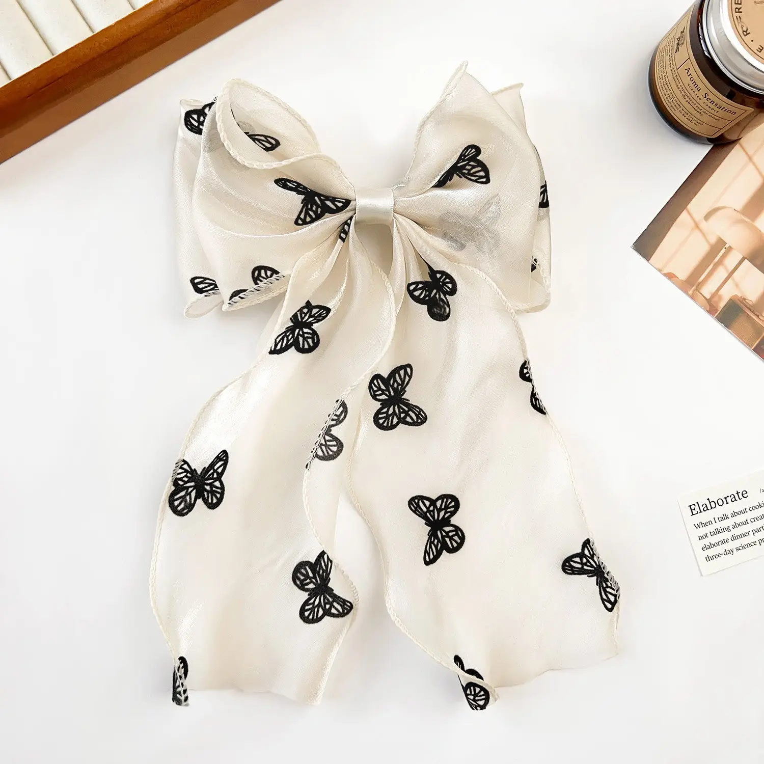 Blue Super Fairy Bow Hairpin for Girls - Image 9