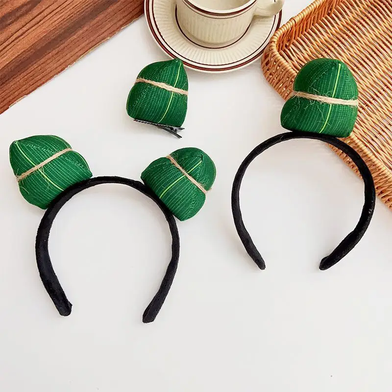 Cute Zongzi Hairbands for Girls Boys Festive Hair Accessories — feature 2