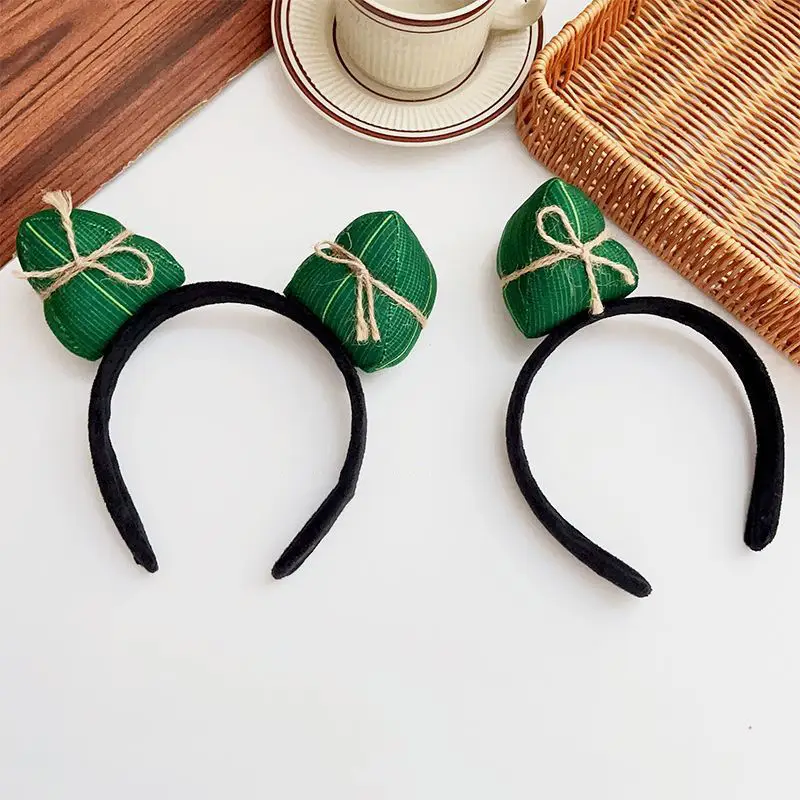 Cute Zongzi Hairbands for Girls Boys Festive Hair Accessories — feature 3