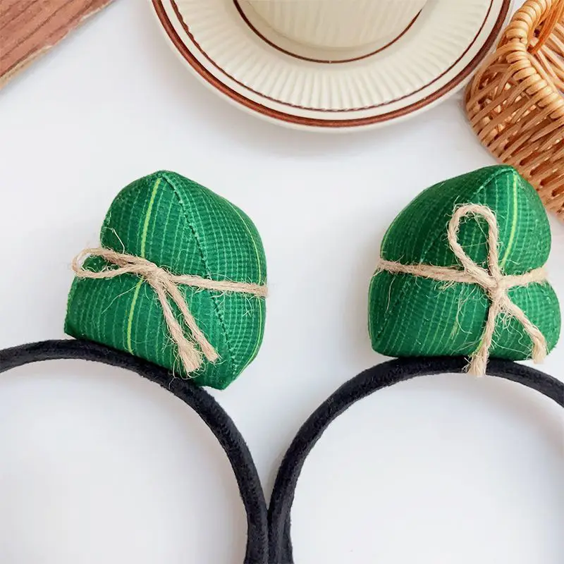 Cute Zongzi Hairbands for Girls Boys Festive Hair Accessories — feature 4
