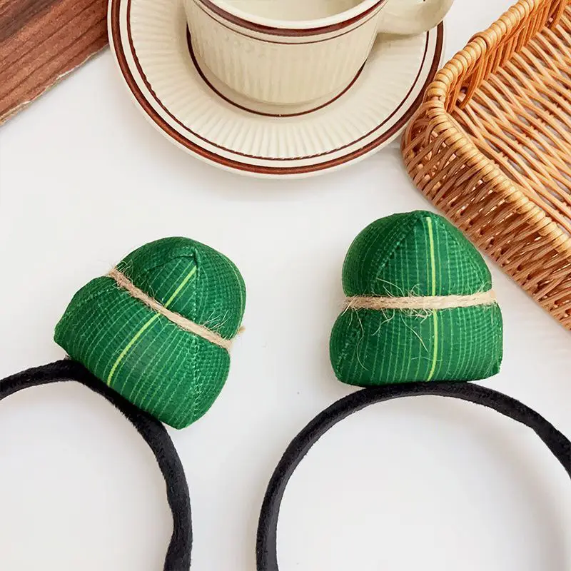 Cute Zongzi Hairbands for Girls Boys Festive Hair Accessories — feature 5