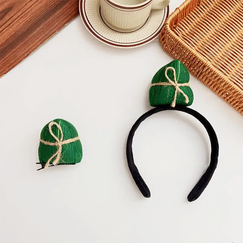 Cute Zongzi Hairbands for Girls Boys Festive Hair Accessories — feature 6