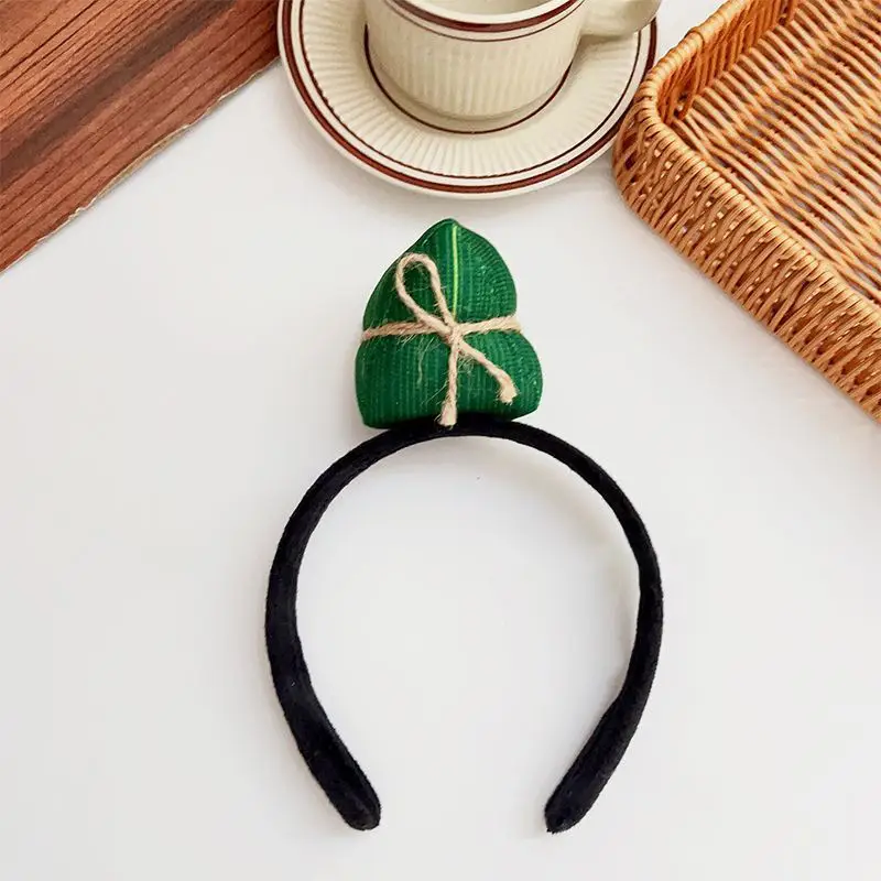 Cute Zongzi Hairbands for Girls Boys Festive Hair Accessories - Image 2