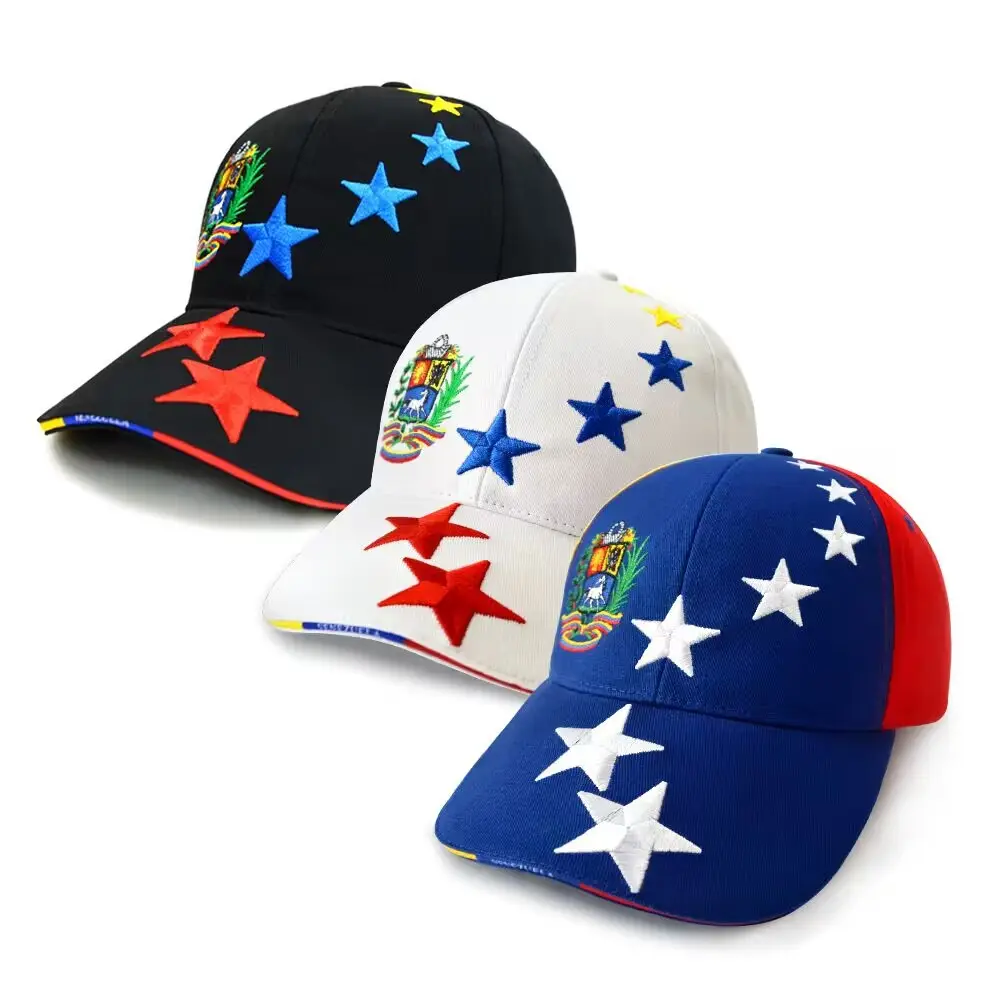 Venezuela Flag Baseball Caps 2024 New Embroidered - Image 4
