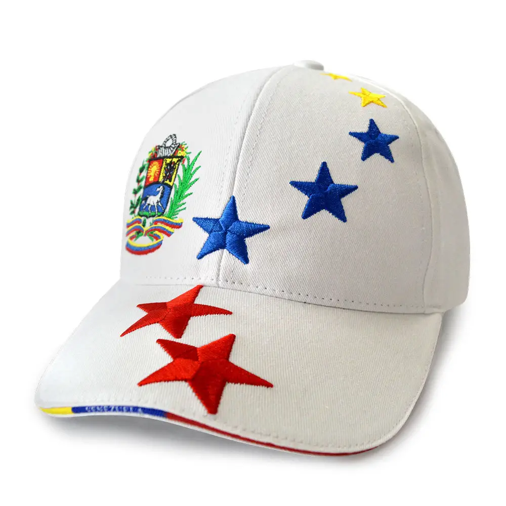 Venezuela Flag Baseball Caps 2024 New Embroidered