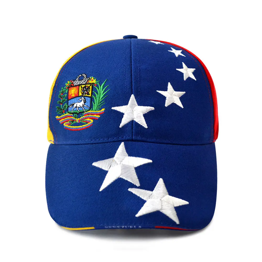 Venezuela Flag Baseball Caps 2024 New Embroidered - Image 2