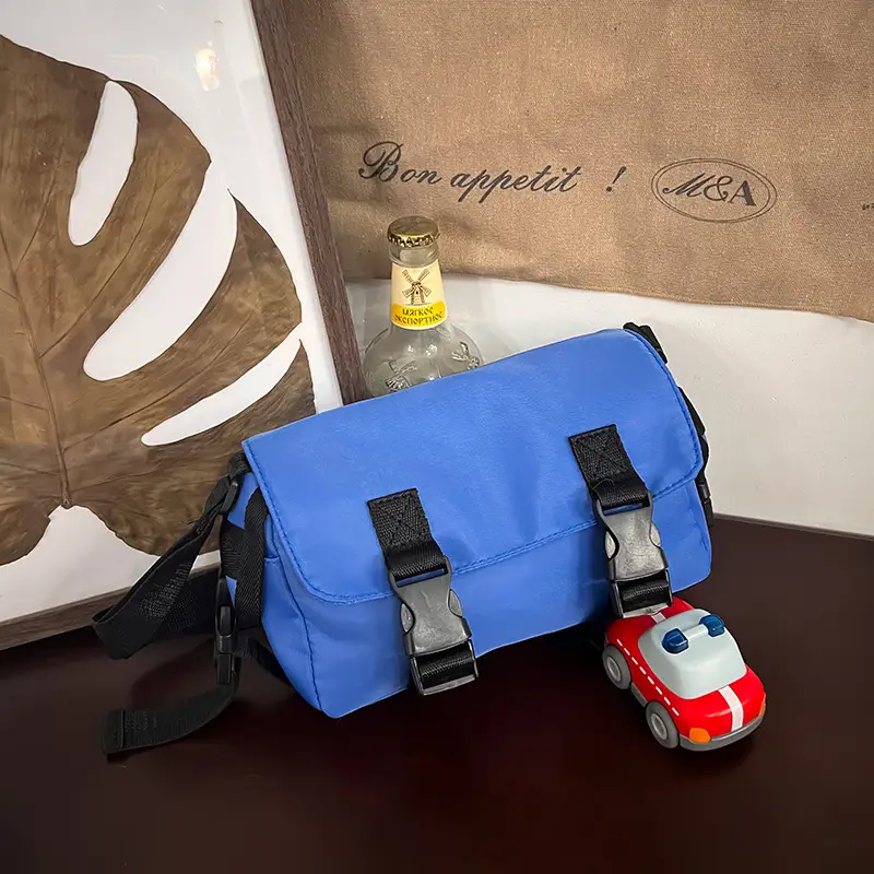 Yellow Korean Workwear Crossbody Bag for Boys - Image 3