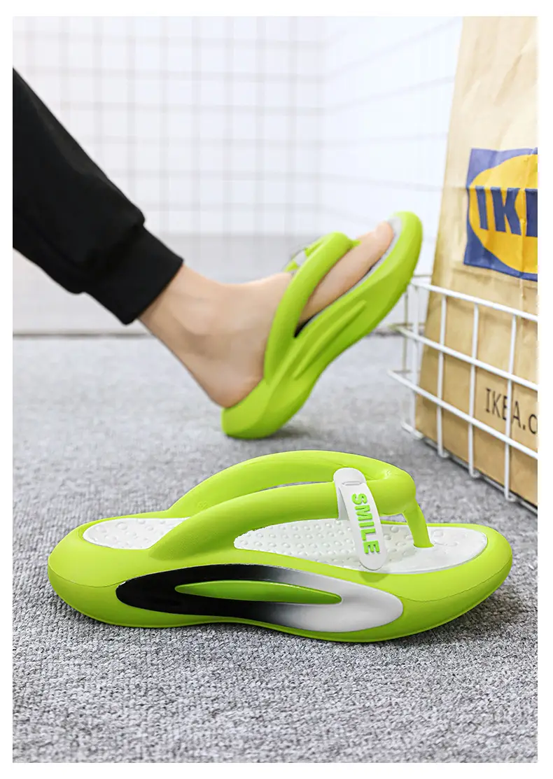 Internet Celebrity Slippers Men's Summer Trendyy Outer Wear Flip-flops Non-slip Soft Sole Vietnamese Beach Sandals Large Size 45 — feature 23