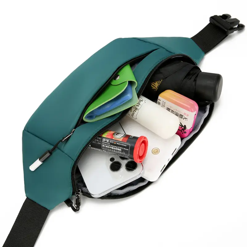 Men's Satchel Chest Bag Large Capacity Running Sports Waist Bag - Image 10