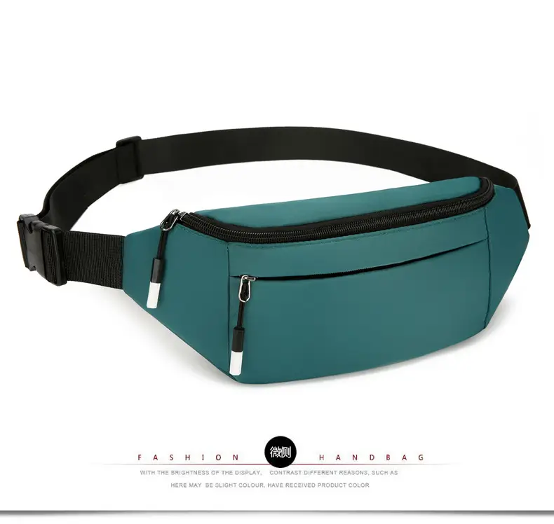 Men's Satchel Chest Bag Large Capacity Running Sports Waist Bag — feature 29