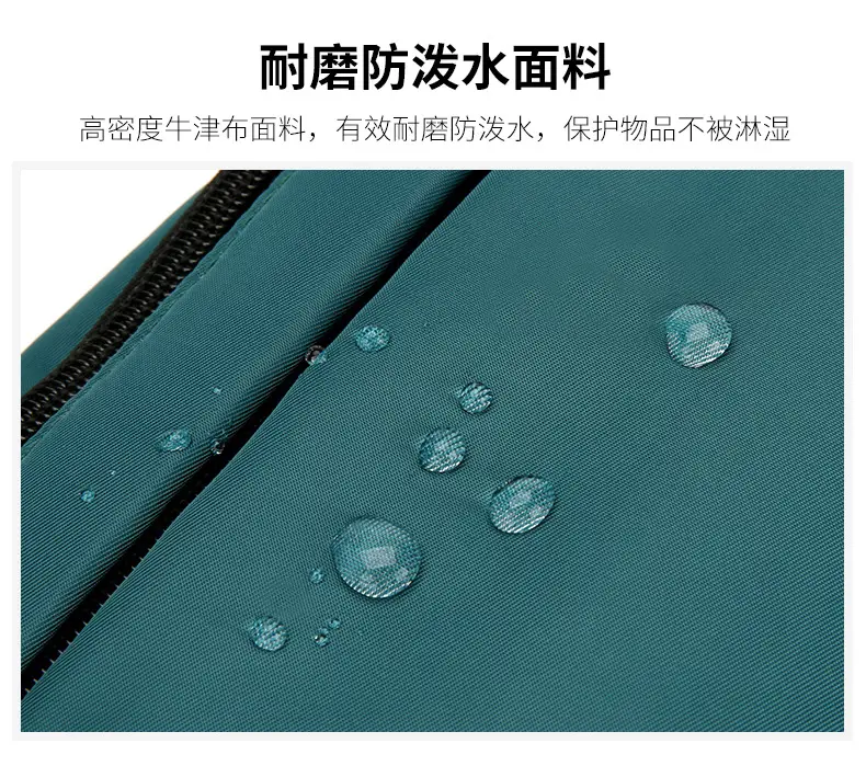 Men's Satchel Chest Bag Large Capacity Running Sports Waist Bag — feature 8