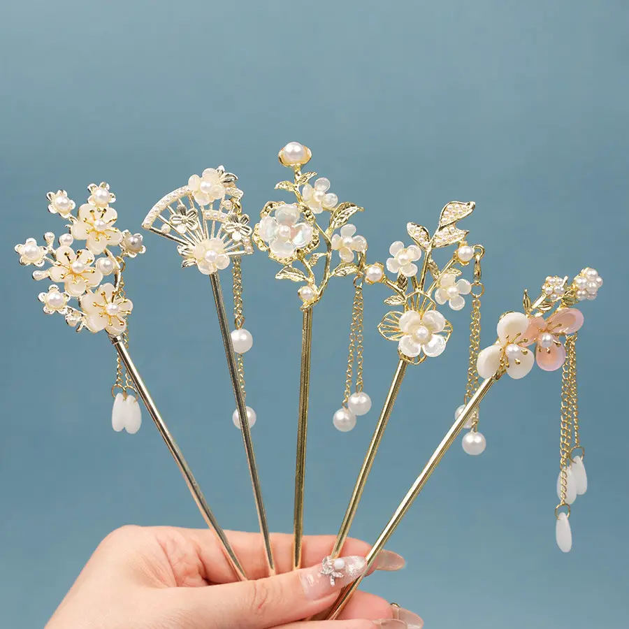 Chinese Style Butterfly Hairpin Antique Design 2024 New Arrival — feature 11