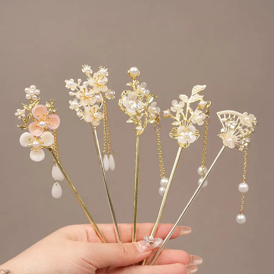 Chinese Style Butterfly Hairpin Antique Design 2024 New Arrival — feature 4