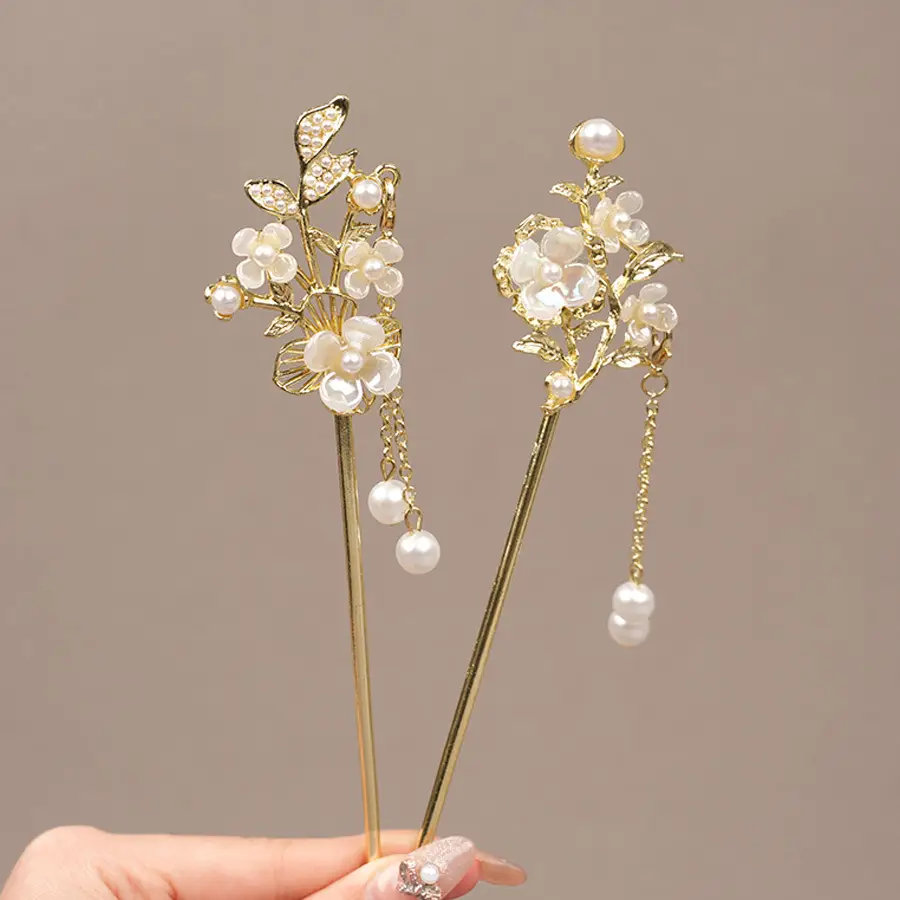 Chinese Style Butterfly Hairpin Antique Design 2024 New Arrival — feature 5
