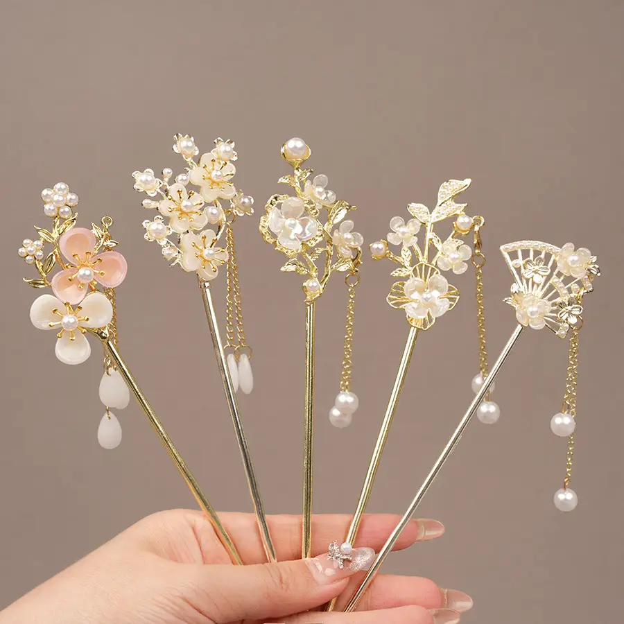 Chinese Style Butterfly Hairpin Antique Design 2024 New Arrival — feature 6
