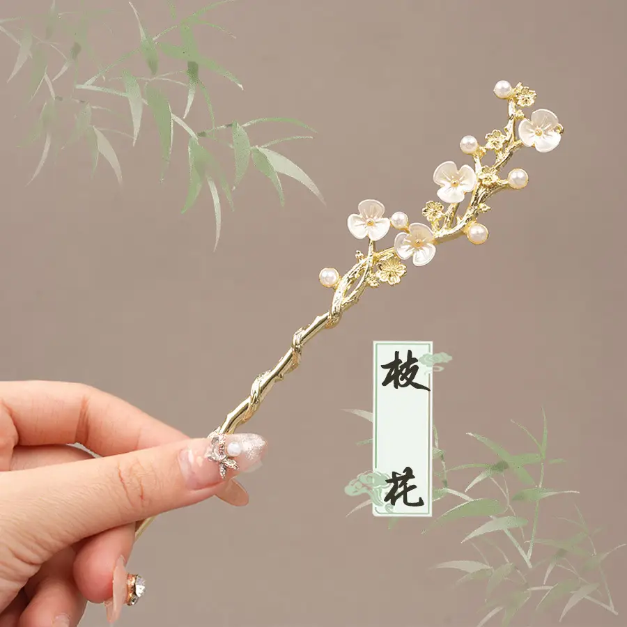 Chinese Style Butterfly Hairpin Antique Design 2024 New Arrival - Image 10