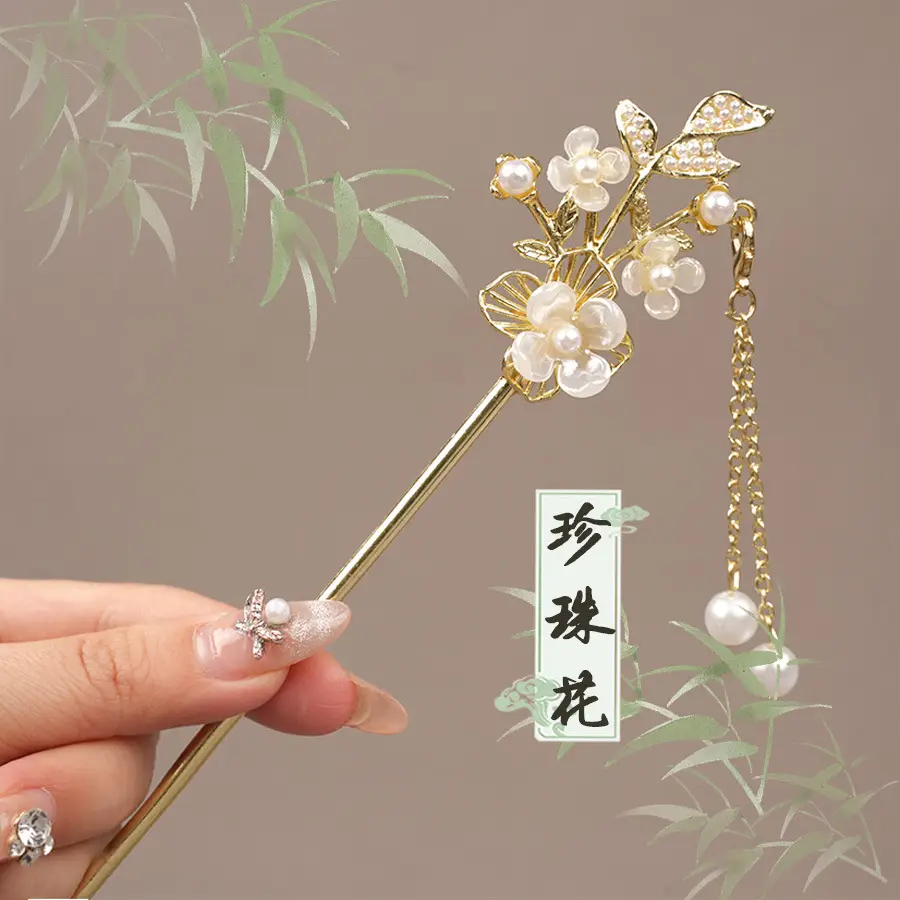 Chinese Style Butterfly Hairpin Antique Design 2024 New Arrival - Image 2