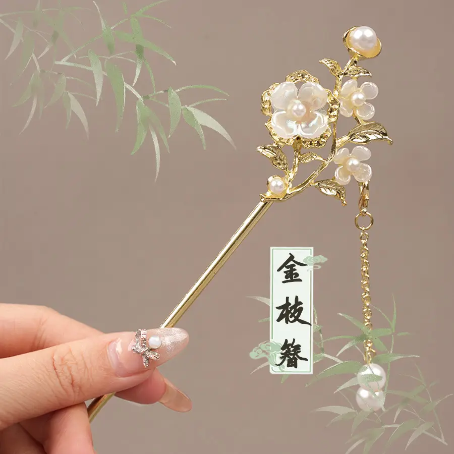 Chinese Style Butterfly Hairpin Antique Design 2024 New Arrival - Image 6