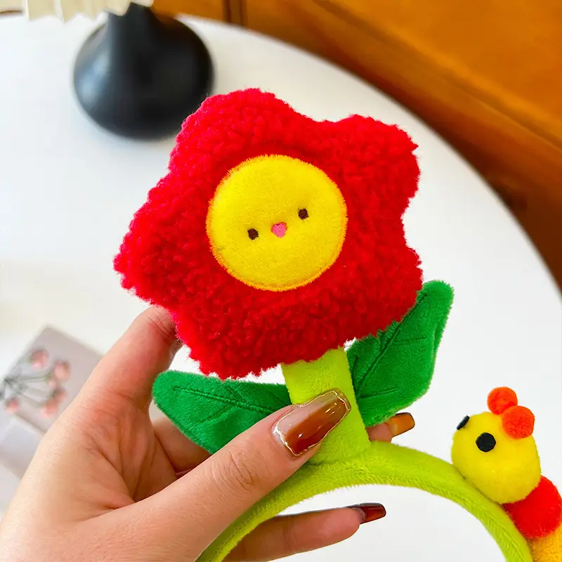 Cute Cartoon Headband with Flower Design - Image 20