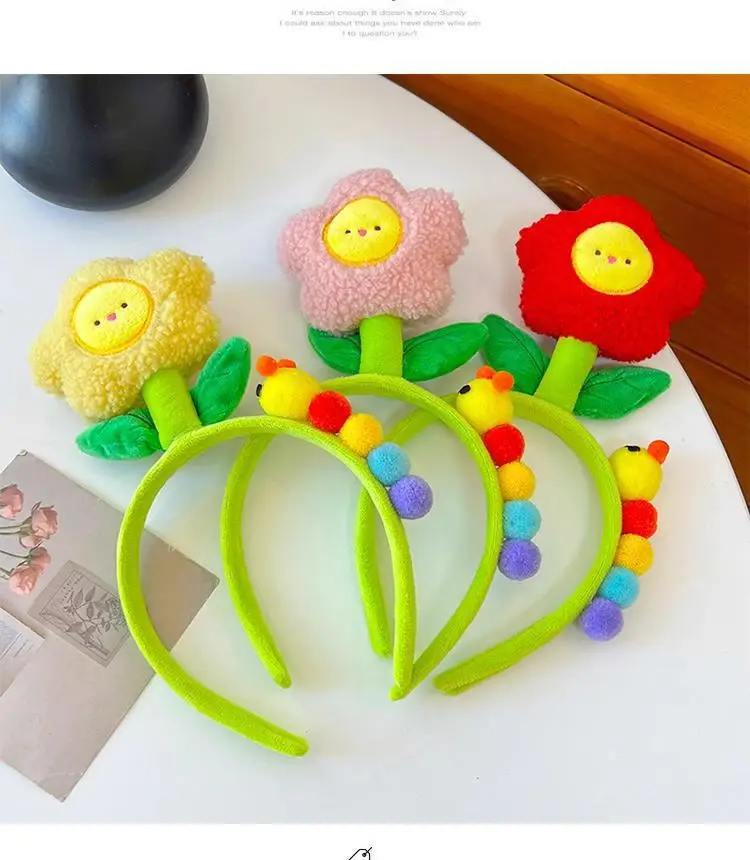 Cute Cartoon Headband with Flower Design — feature 3
