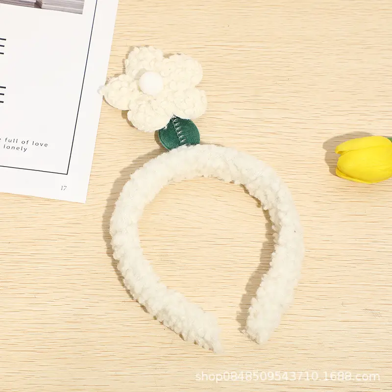 Cute Cartoon Headband with Flower Design - Image 17
