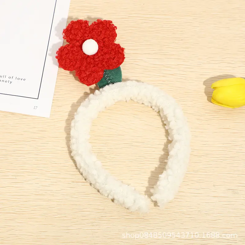 Cute Cartoon Headband with Flower Design - Image 9