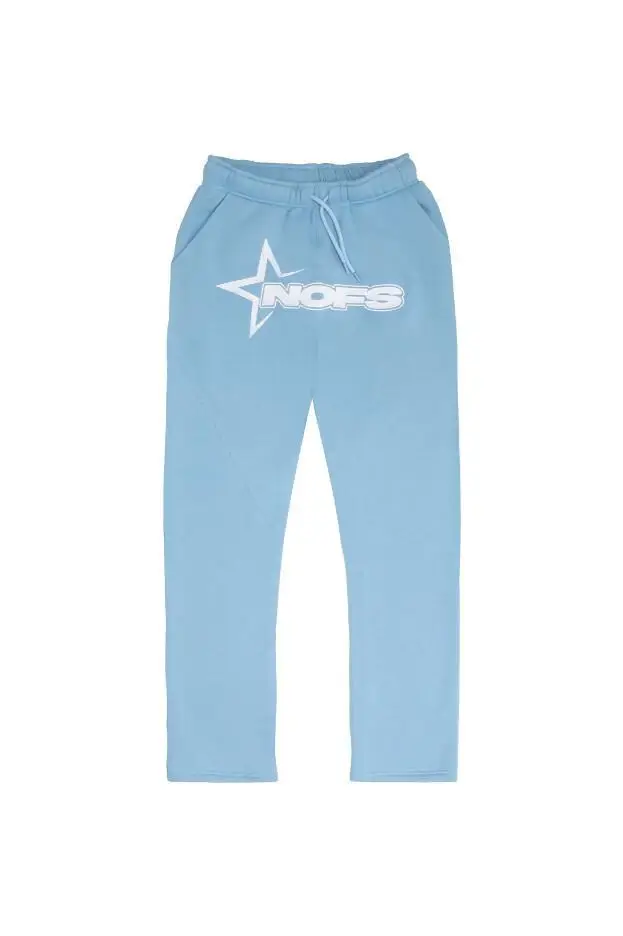 Blue Star Logo Hoodie Tracksuit Set for Men Women Wholesale — feature 4