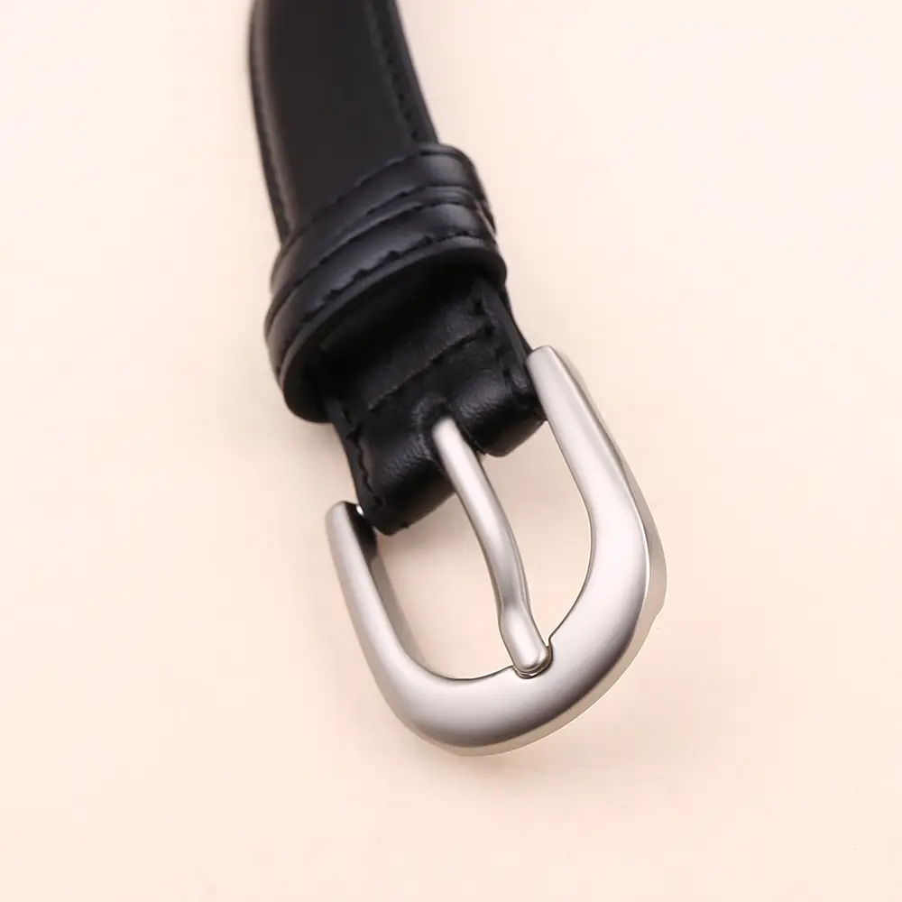 2024 Women's Cowhide Belt with Pin Buckle - Image 7
