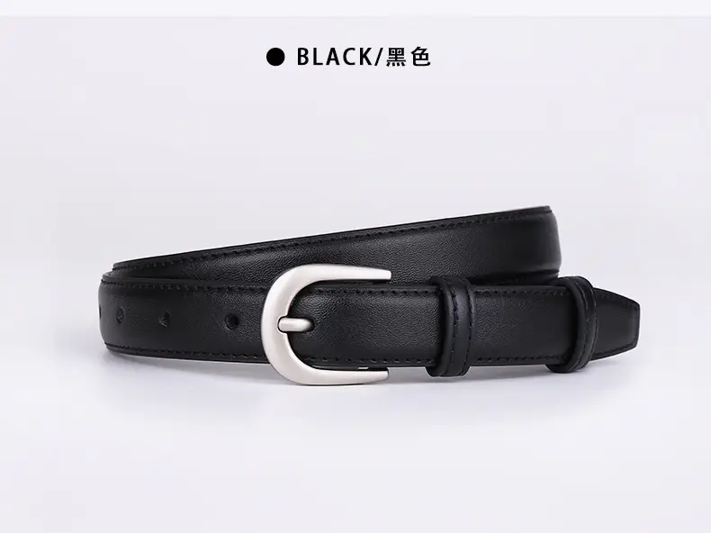 2024 Women's Cowhide Belt with Pin Buckle โ feature 22