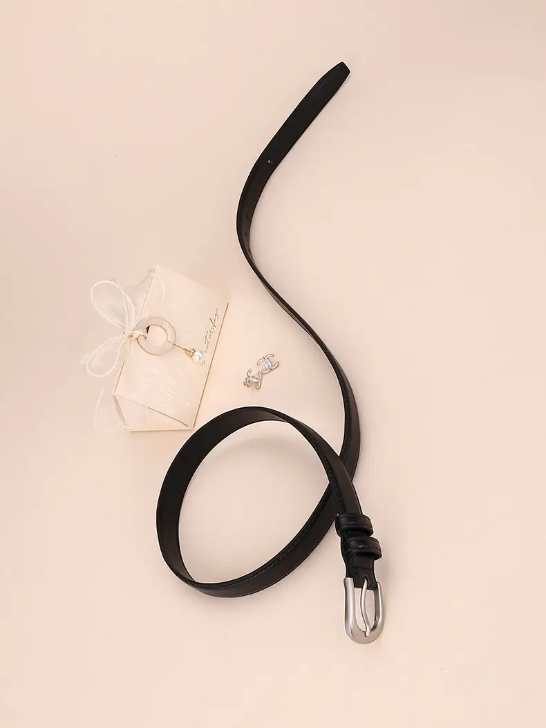 2024 Women's Cowhide Belt with Pin Buckle โ feature 26