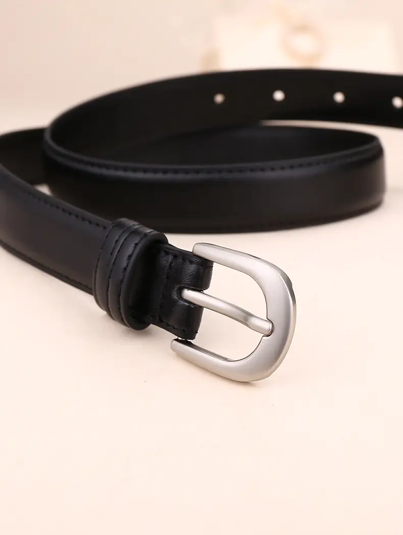 2024 Women's Cowhide Belt with Pin Buckle โ feature 28