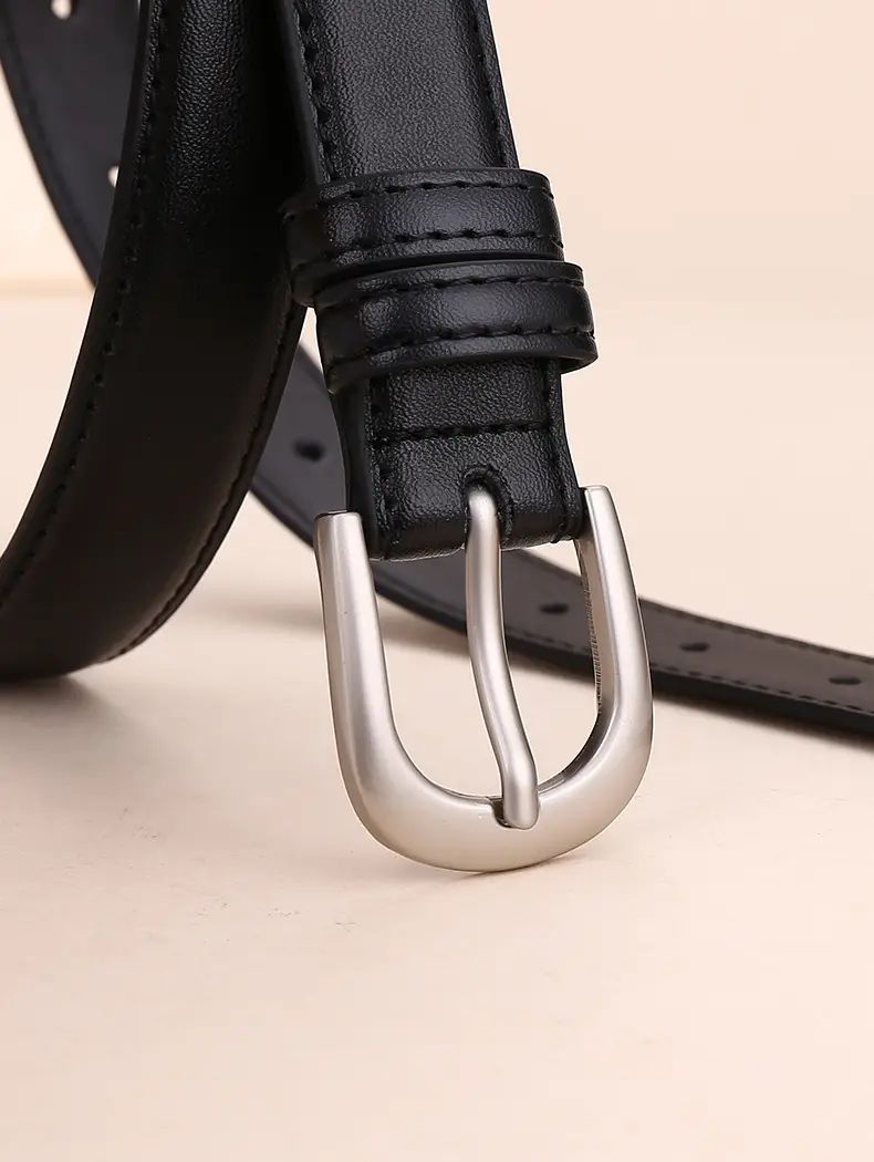 2024 Women's Cowhide Belt with Pin Buckle โ feature 29