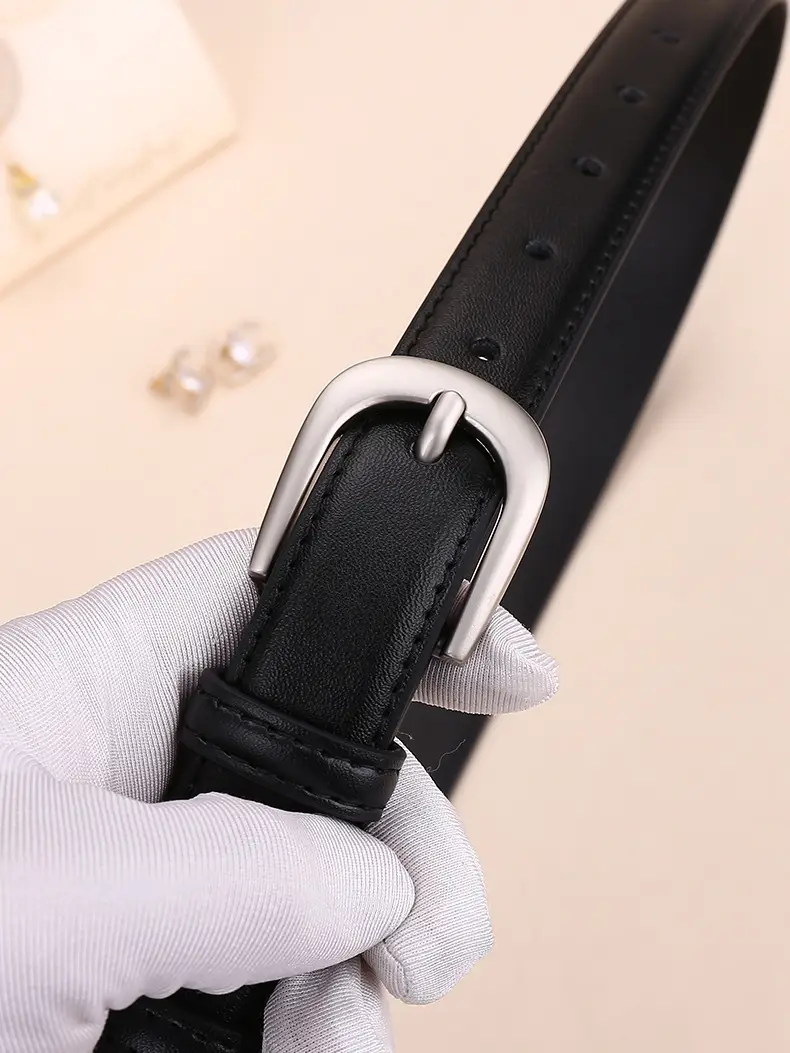 2024 Women's Cowhide Belt with Pin Buckle โ feature 30