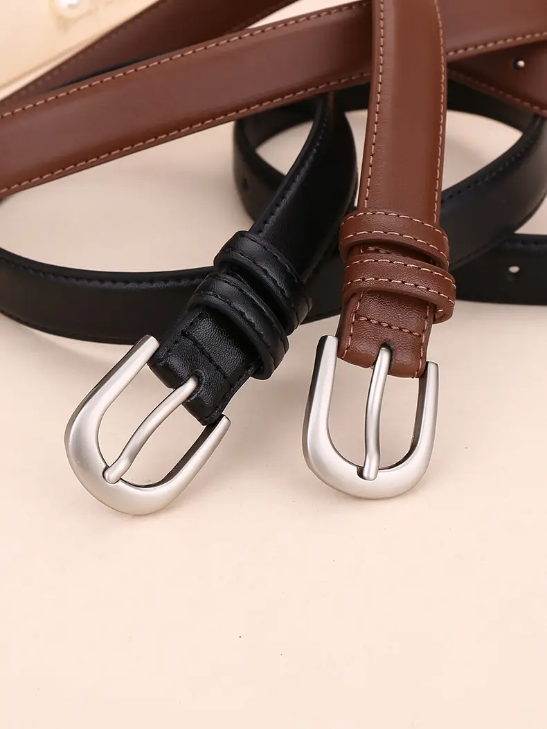 2024 Women's Cowhide Belt with Pin Buckle โ feature 31