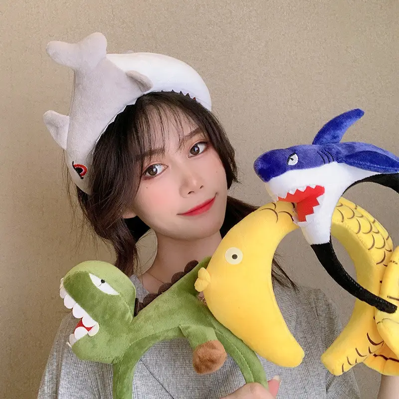 Dinosaur Headband Women Cute Cartoon Hairpin 36cm - Image 29