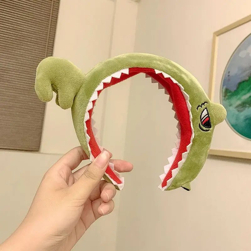 Dinosaur Headband Women Cute Cartoon Hairpin 36cm - Image 5